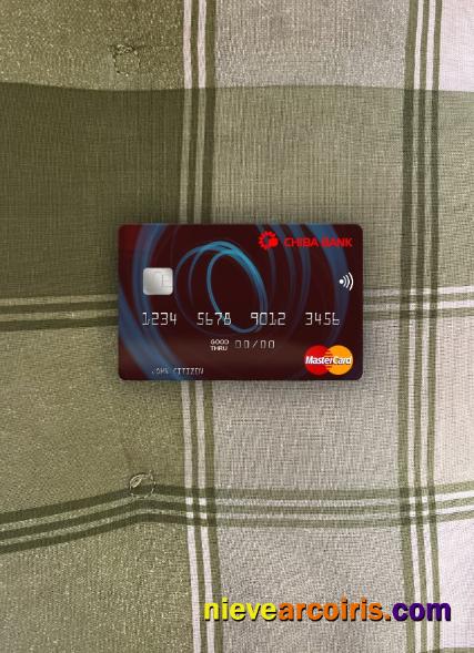 Japan Chiba Bank mastercard photolook